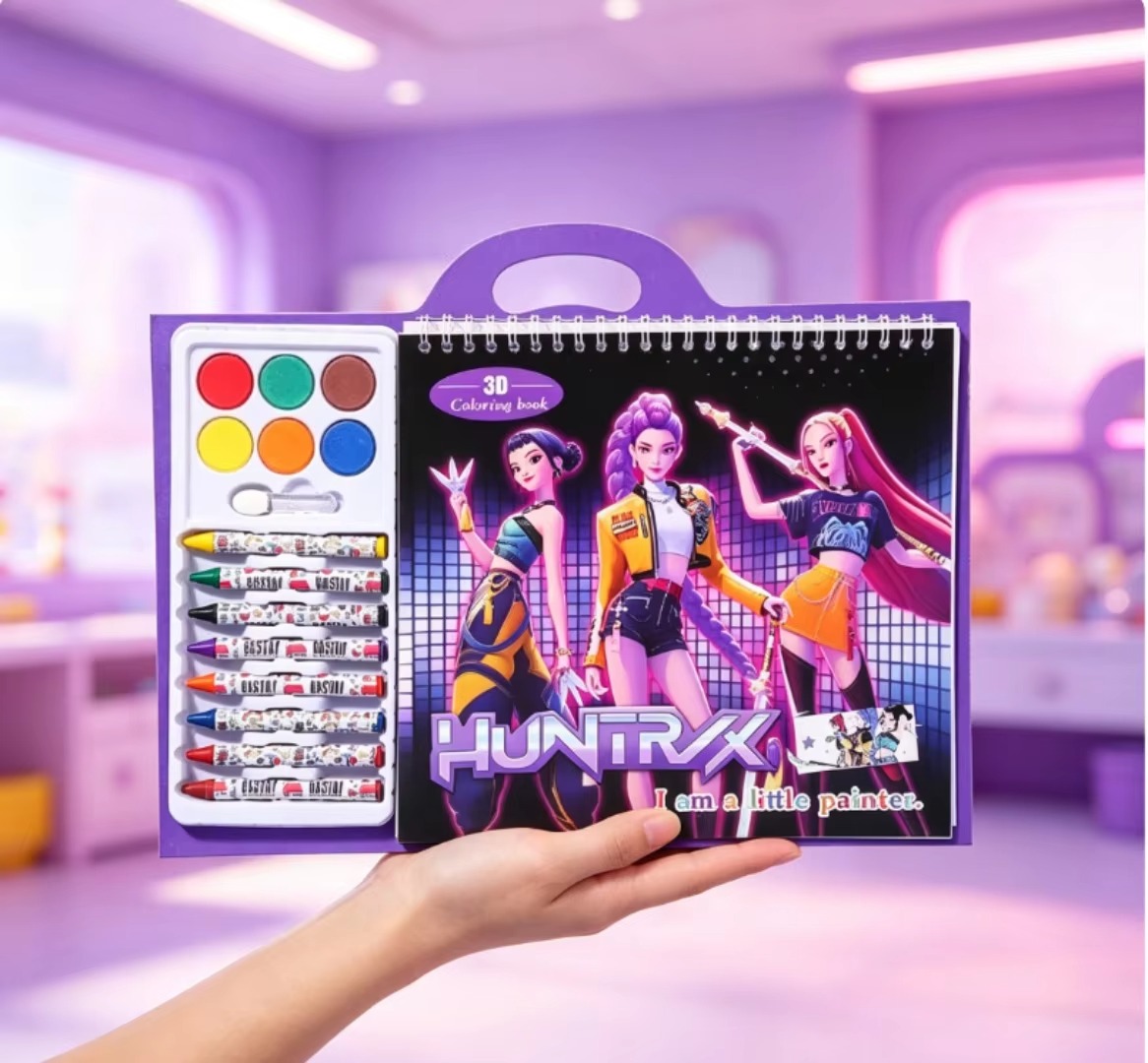 新品のかわいいアニメ塗り絵、アートブック。安全な塗料付きで、 - Cosplay Prop Paint のレビューと価格