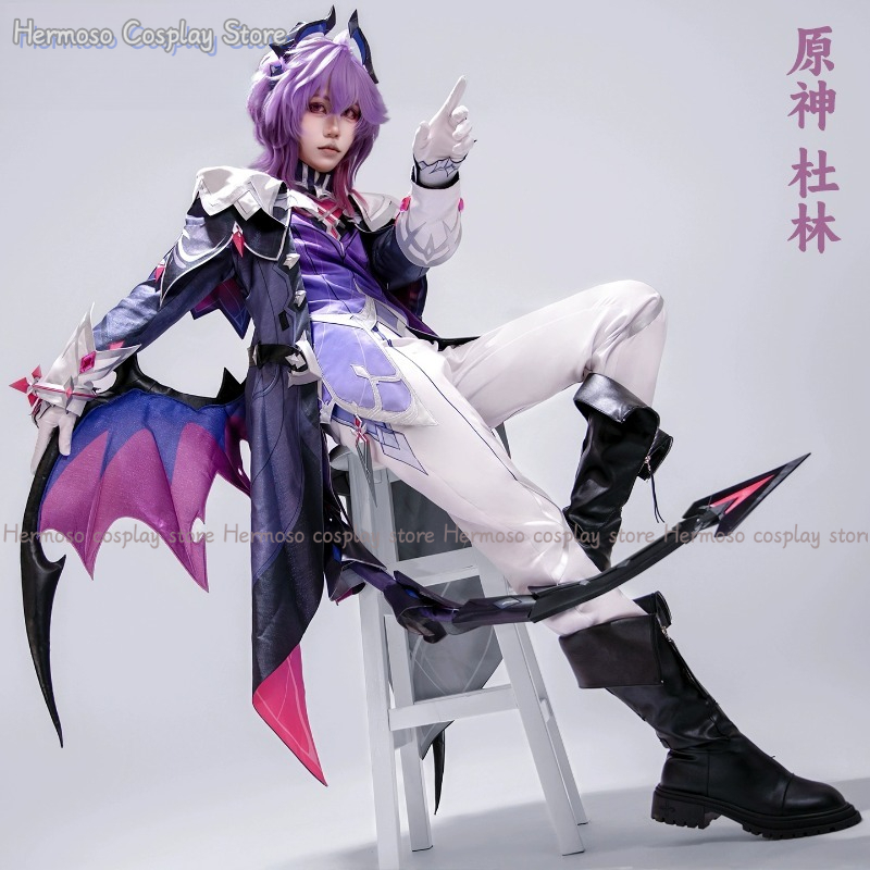 原神インパクト ドゥリン コスプレ衣装 ウィッグ 制服 衣装 - Cosplay Prop Making のレビューと価格