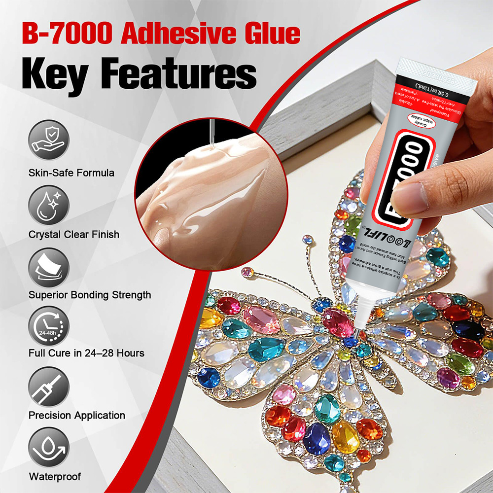 Loolifl B-7000 15/25/50/110ml透 - Contact Cement Glue のレビューと価格